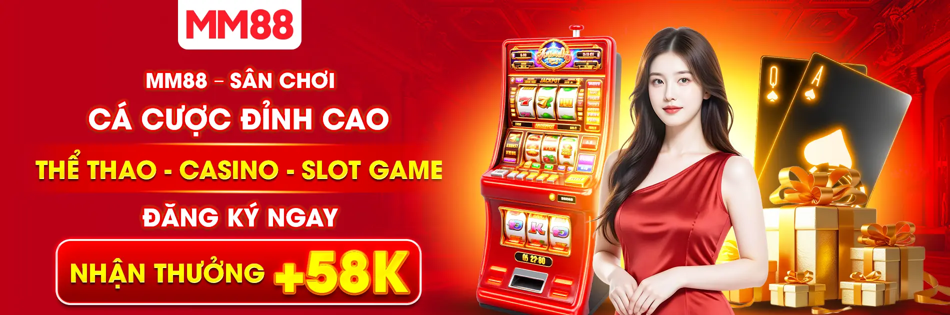 Banner giới thiệu thể thao đa môn và nội dung Mm88